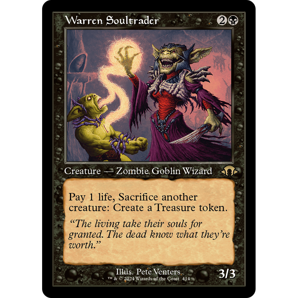 Warren Soultrader (MH3-414) - Modern Horizons 3 Foil