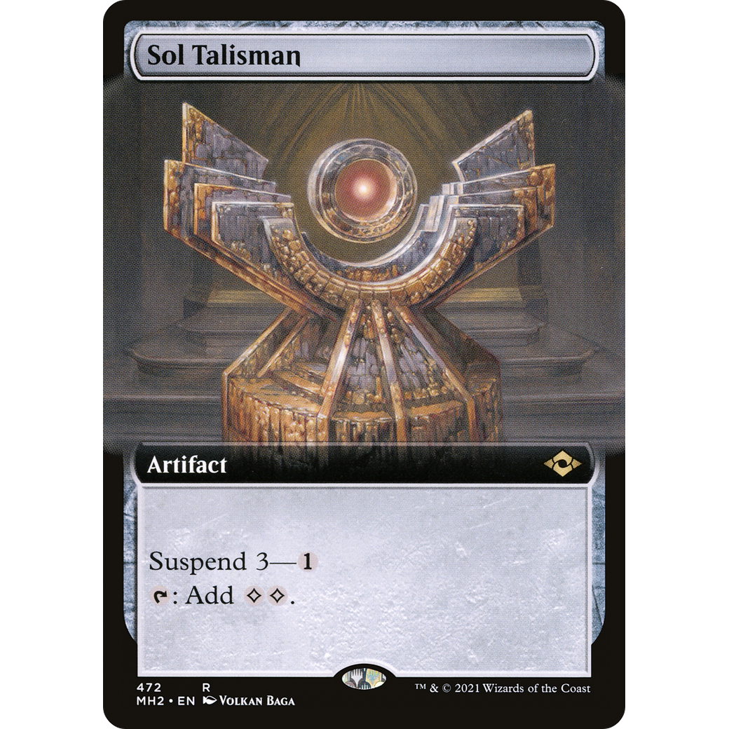 Sol Talisman (Extended Art) (MH2-472) - Modern Horizons 2: (Extended Art)