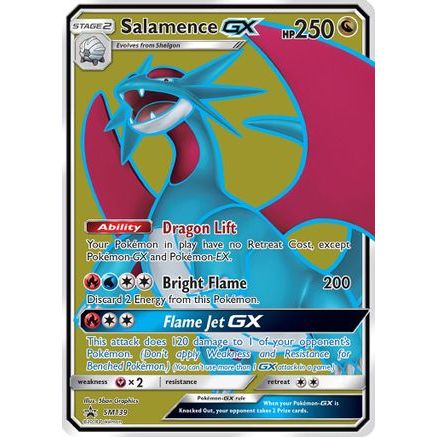 Salamence GX - SM139 SM139/248 - SM Promos Holofoil
