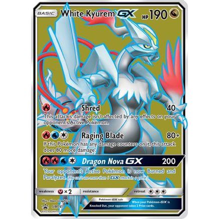 White Kyurem GX - SM141 SM141/248 - SM Promos Holofoil
