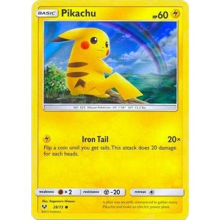 Pikachu - 28/73 (Water Web Holo) 28 - Miscellaneous Cards & Products Holofoil