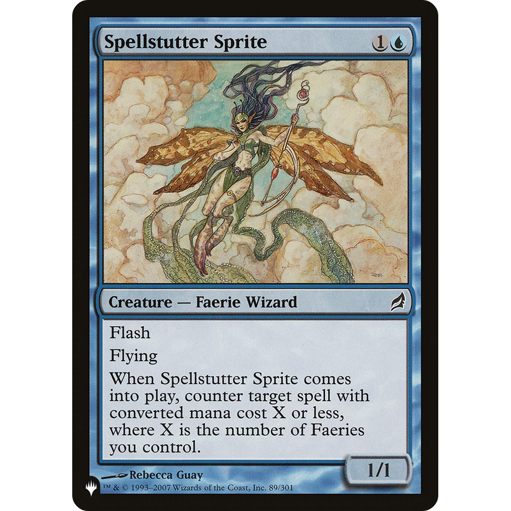 Spellstutter Sprite (LIST-89/301) - The List