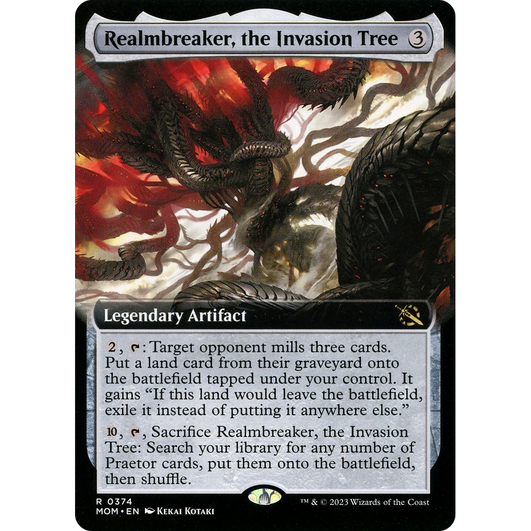 Realmbreaker, the Invasion Tree (MOM-374) - March of the Machine: (Extended Art)