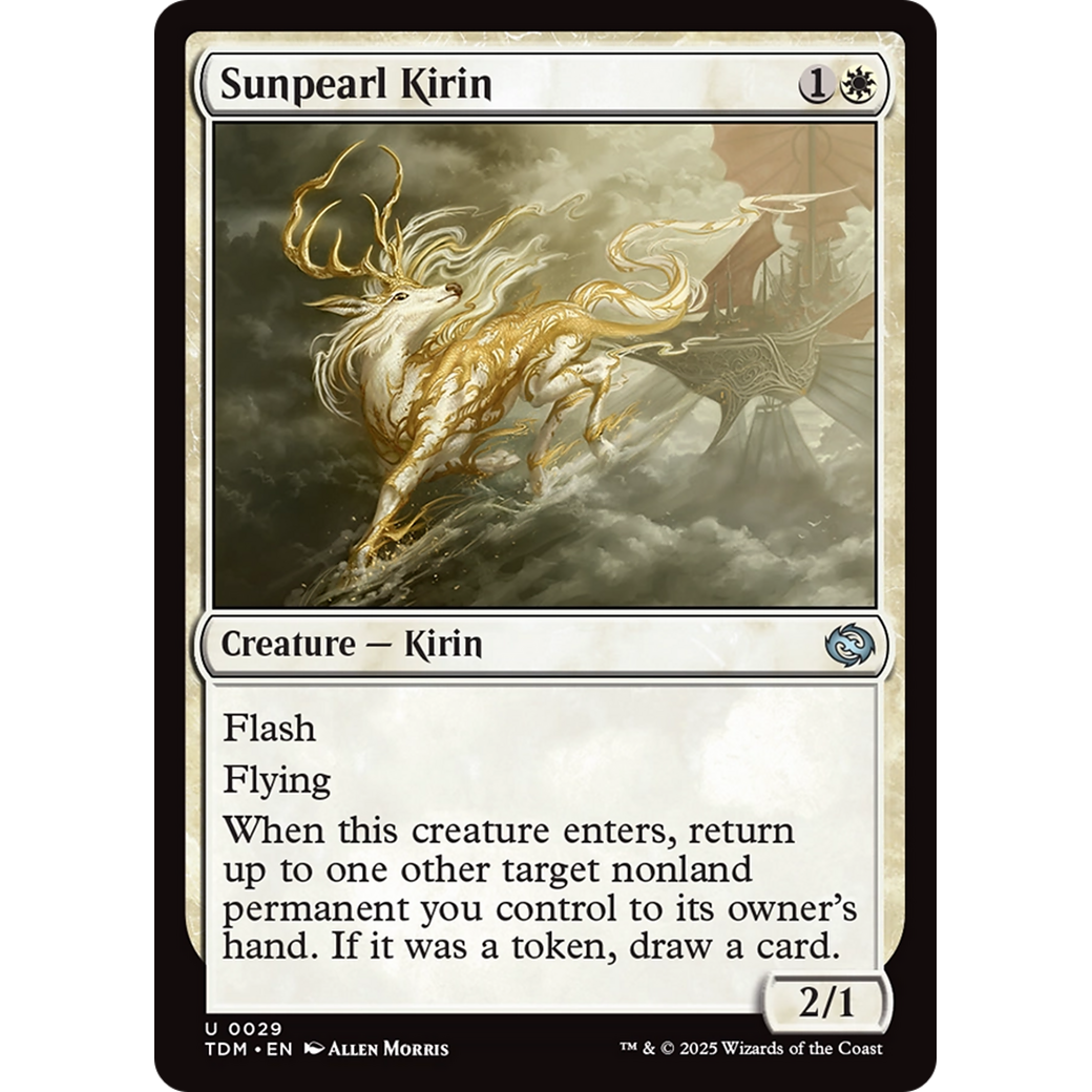 Sunpearl Kirin (TDM-029) - Tarkir: Dragonstorm
