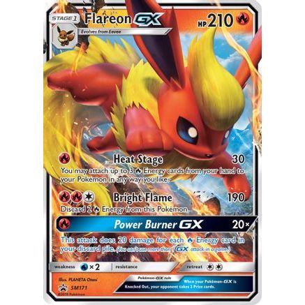 Flareon GX - SM171 SM171/248 - SM Promos Holofoil