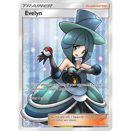 Evelyn (Full Art) 175/181 - SM  Team Up Holofoil
