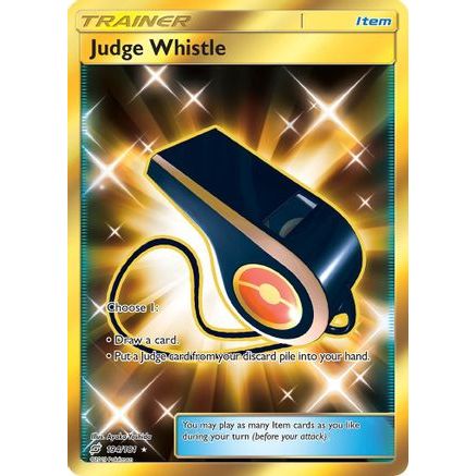 Judge Whistle (Secret) 194/181 - SM  Team Up Holofoil