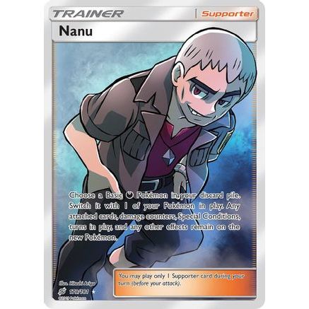 Nanu (Full Art) 179/181 - SM  Team Up Holofoil