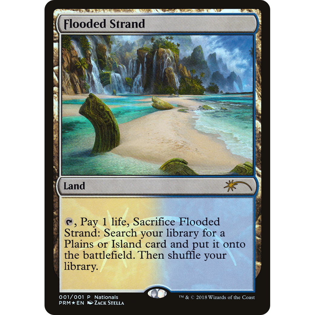 Flooded Strand (UMP-001) - Nationals Promos Foil