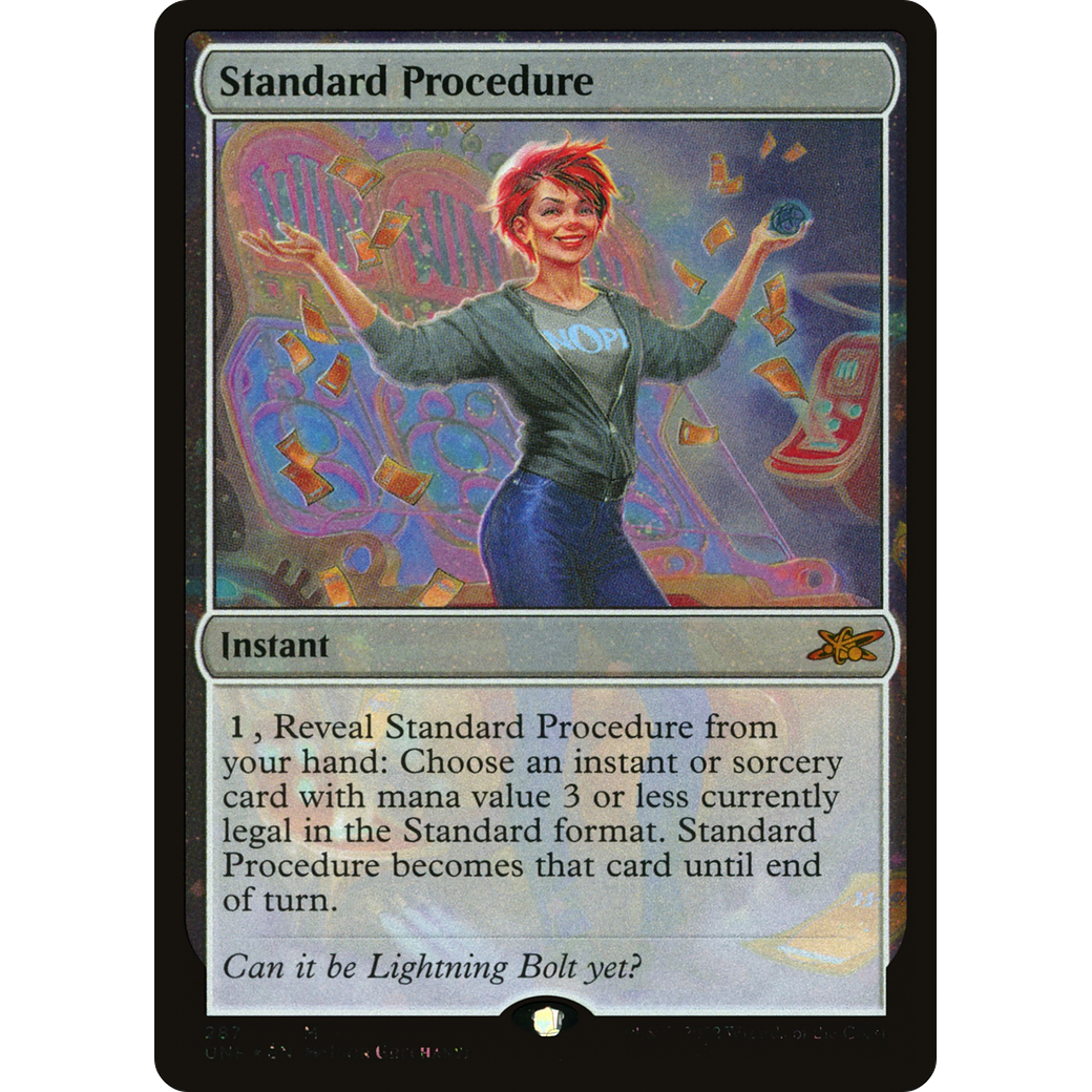 Standard Procedure (Galaxy Foil) (UNF-287) - Unfinity Foil