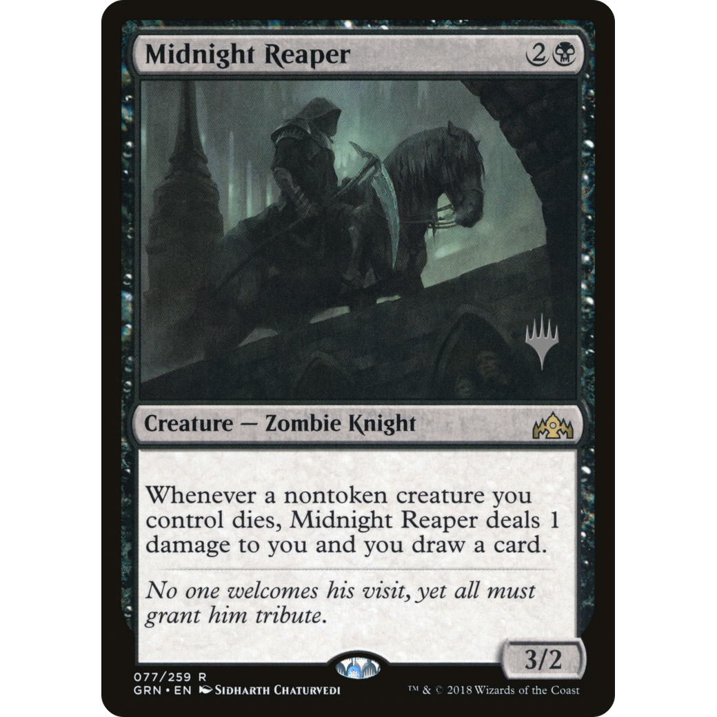 Midnight Reaper (PPELD-077) - Guilds of Ravnica Promos
