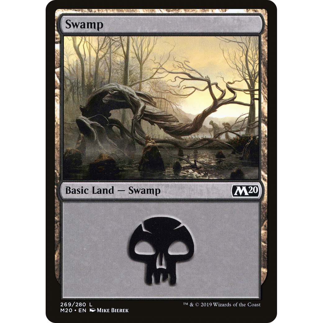 Swamp (M20-269) - Core Set 2020 Foil