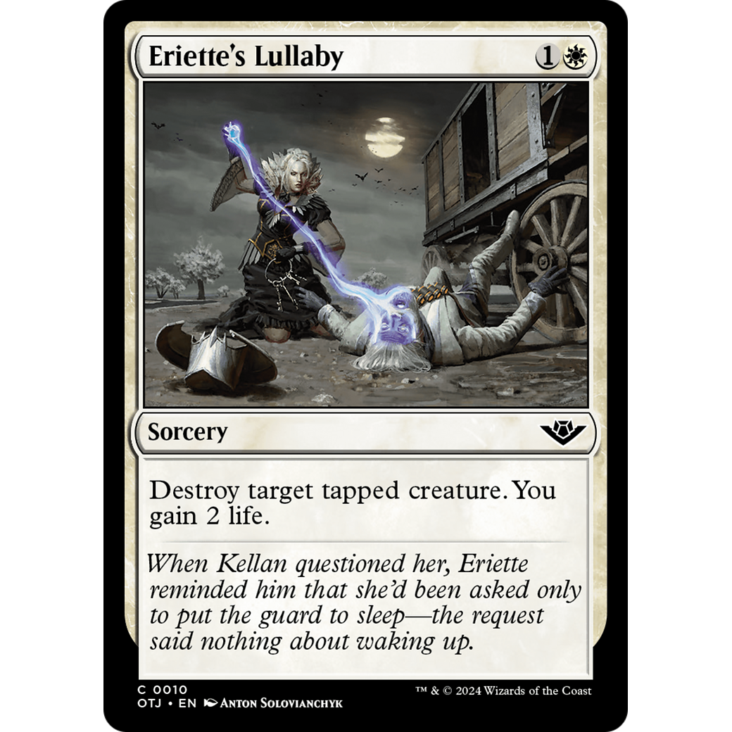 Eriette's Lullaby (OTJ-010) - Outlaws of Thunder Junction Foil