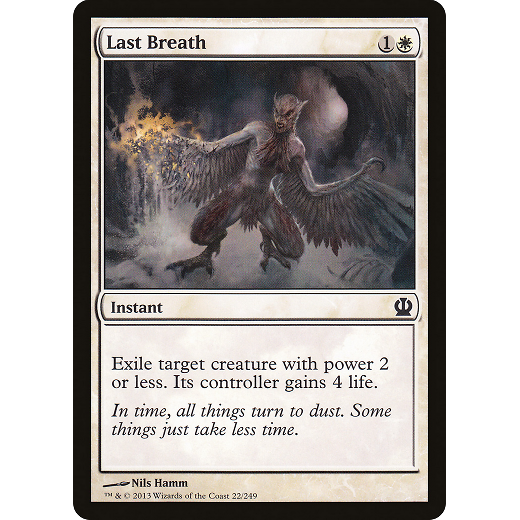Last Breath (THS-022) - Theros Foil