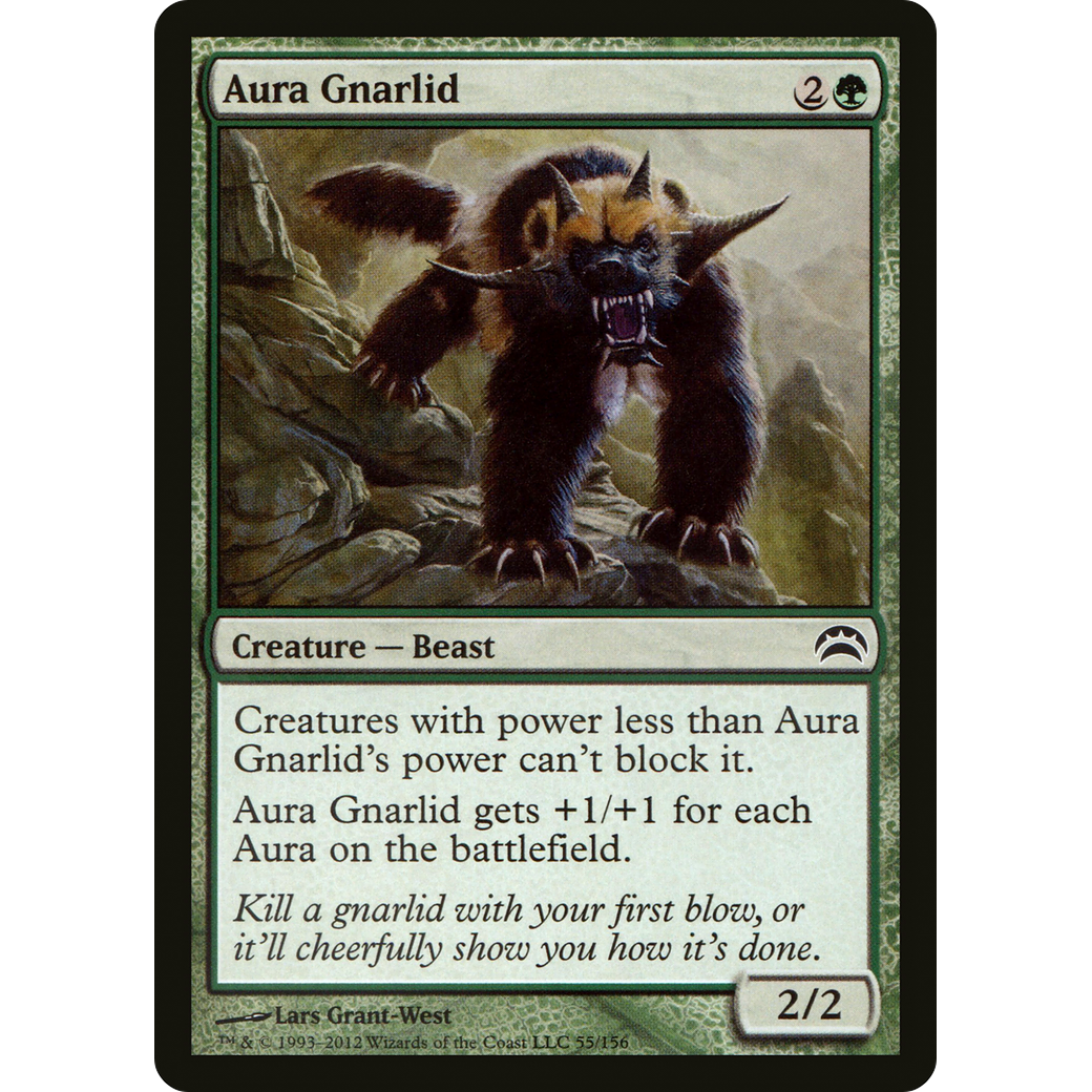 Aura Gnarlid (PC2-055) - Planechase 2012