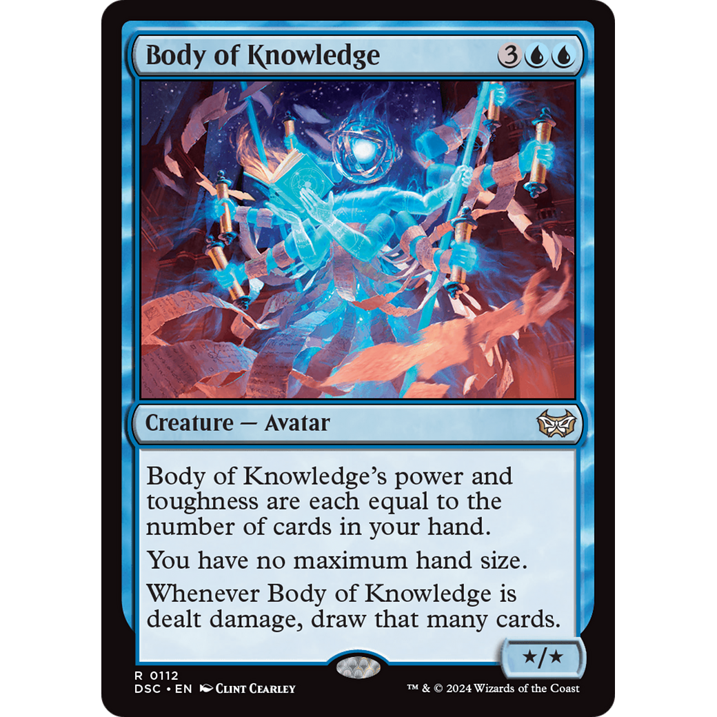 Body of Knowledge (DSC-112) - Duskmourn: House of Horror Commander