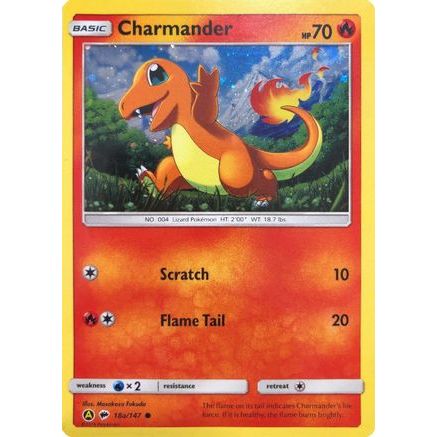 Charmander - 18a/147 18a/147 - Alternate Art Promos Holofoil