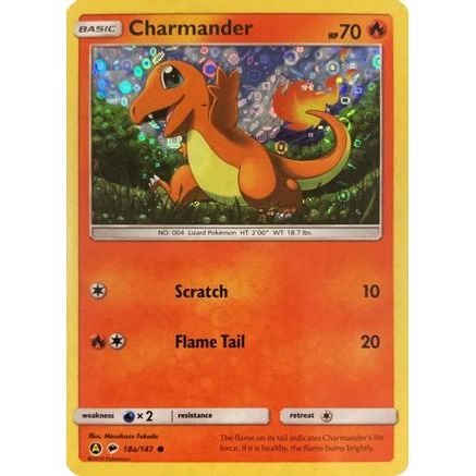 Charmander - 18a/147 (General Mills Promo) 18a - Miscellaneous Cards & Products Holofoil