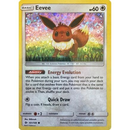 Eevee - 101/149 (General Mills Promo) 101 - Miscellaneous Cards & Products Holofoil