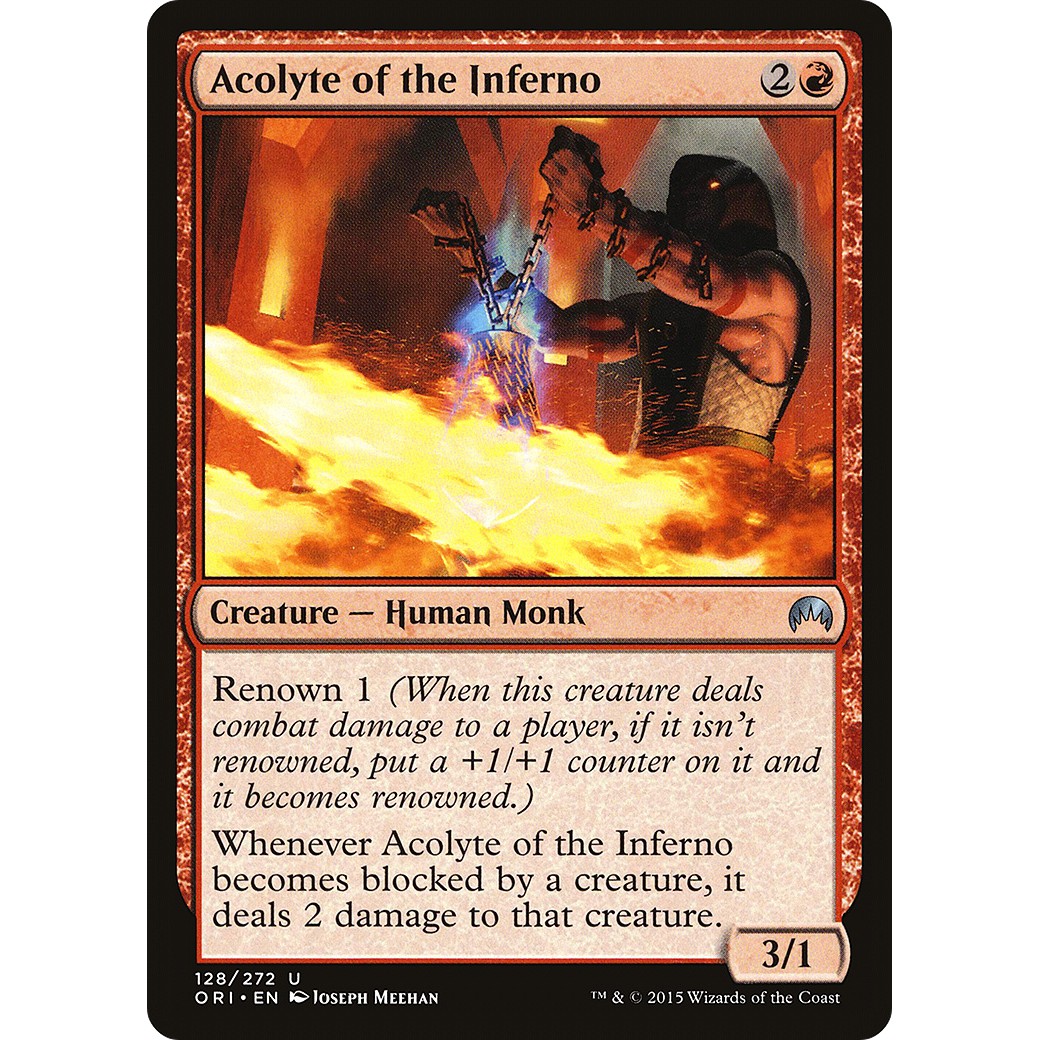 Acolyte of the Inferno (ORI-128) - Magic Origins
