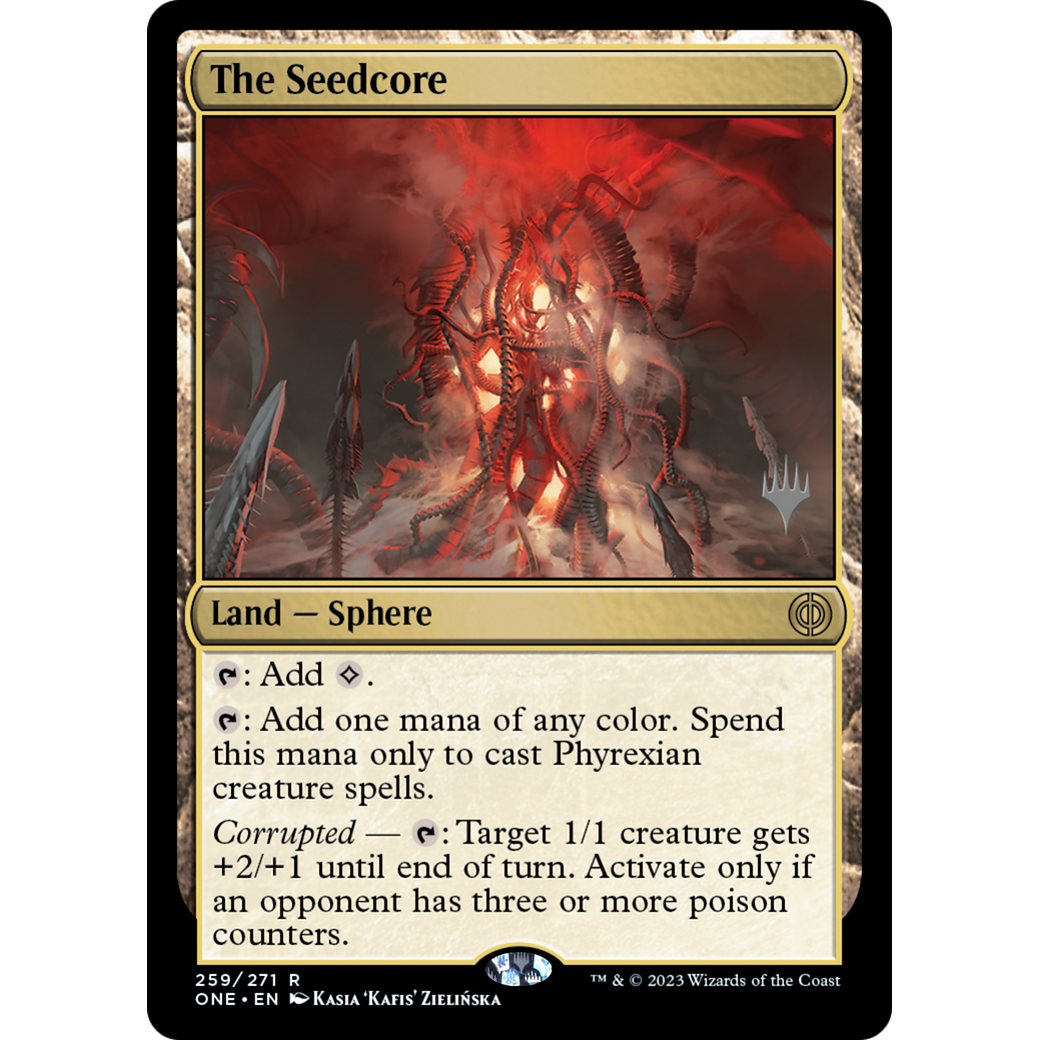 The Seedcore (PPONE-259P) - Phyrexia: All Will Be One Promos Foil