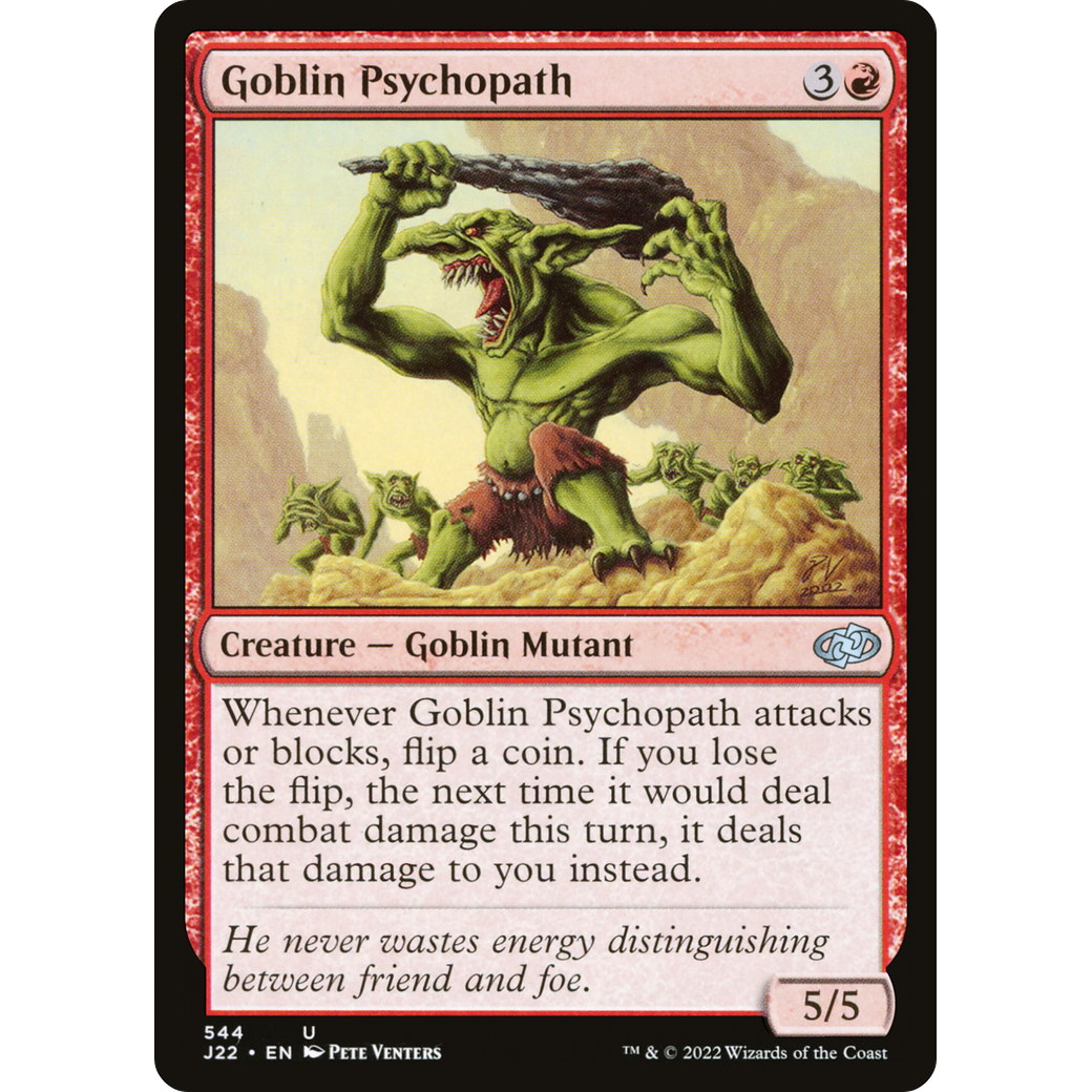 Goblin Psychopath (J22-544) - Jumpstart 2022