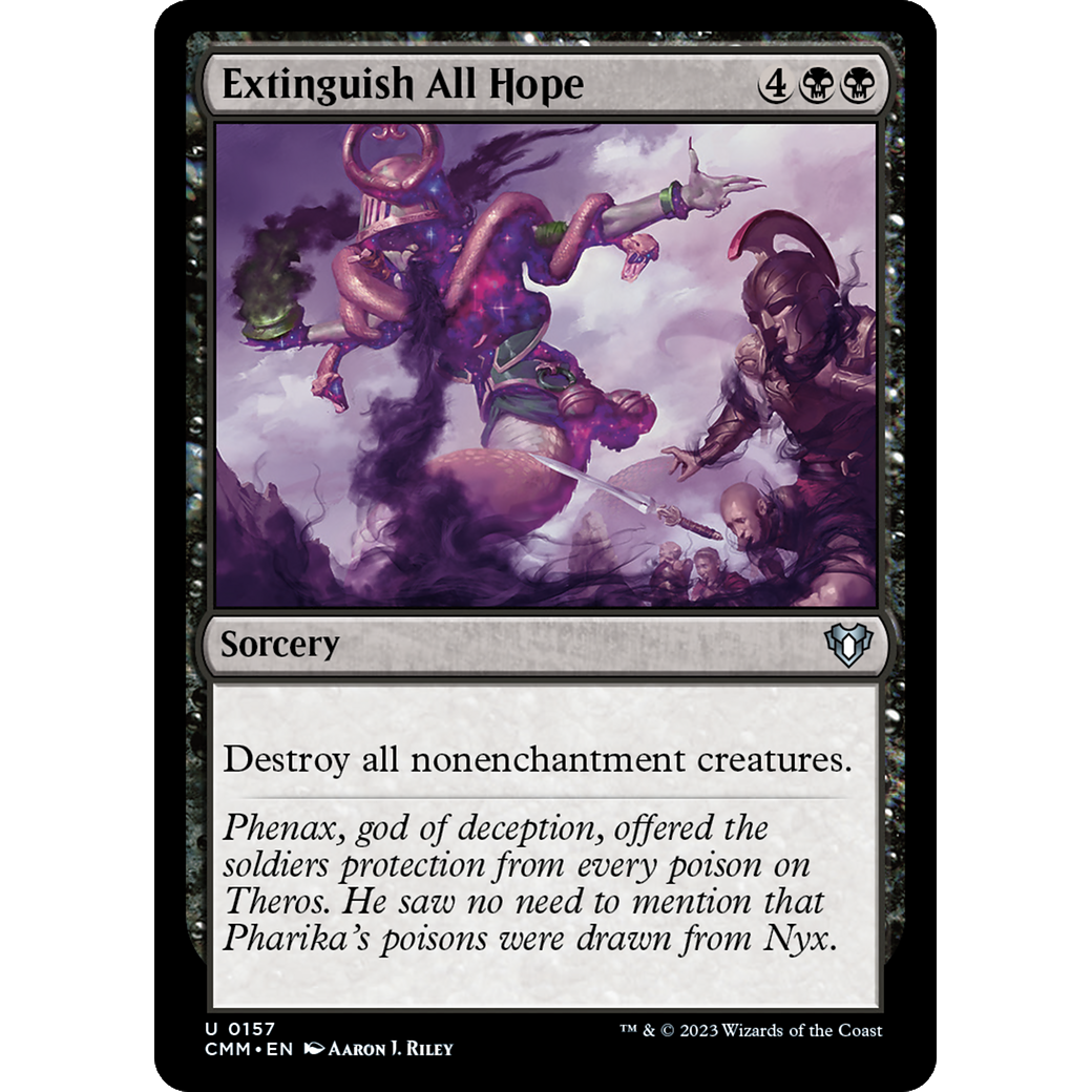 Extinguish All Hope (CMM-157) - Commander Masters Foil