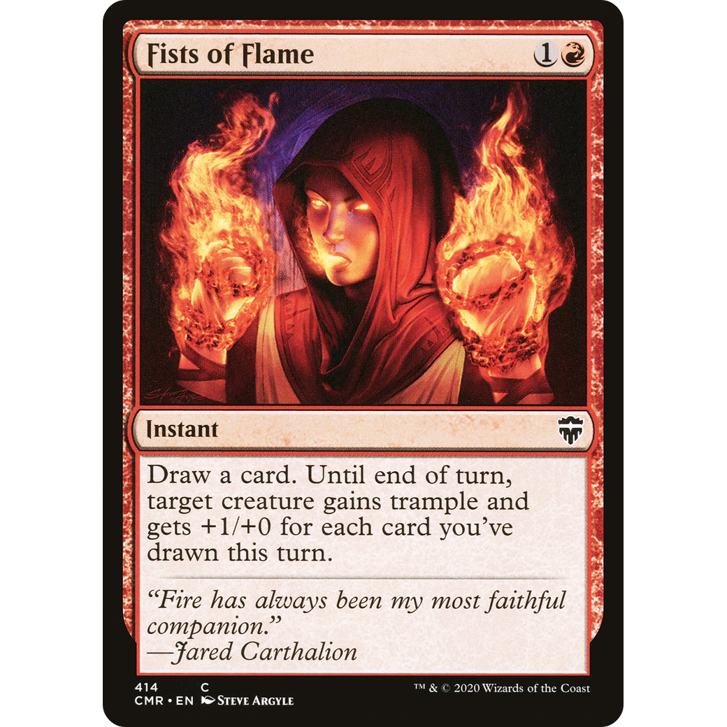 Fists of Flame (CMR-414) - Commander Legends