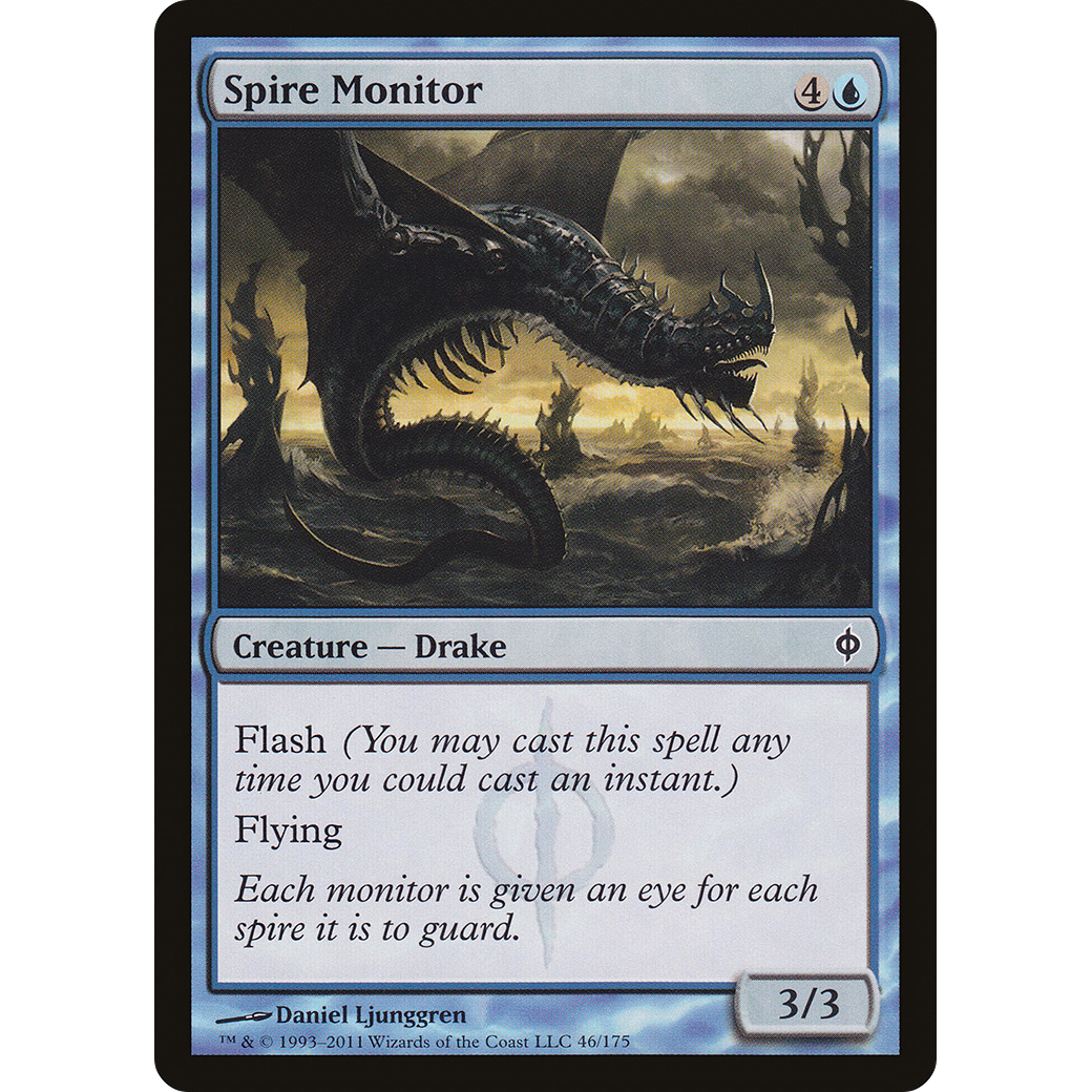 Spire Monitor (NPH-046) - New Phyrexia Foil