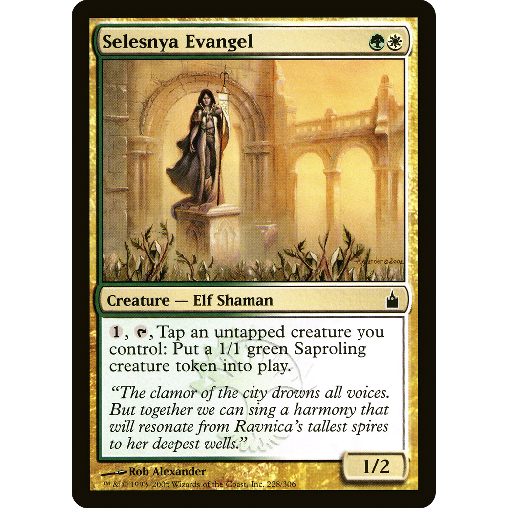 Selesnya Evangel (RAV-228) - Ravnica: City of Guilds