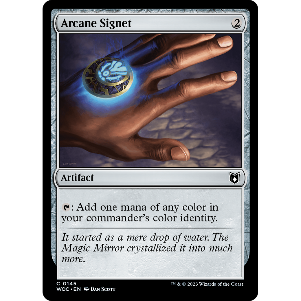 Arcane Signet (WOC-145) - Wilds of Eldraine Commander