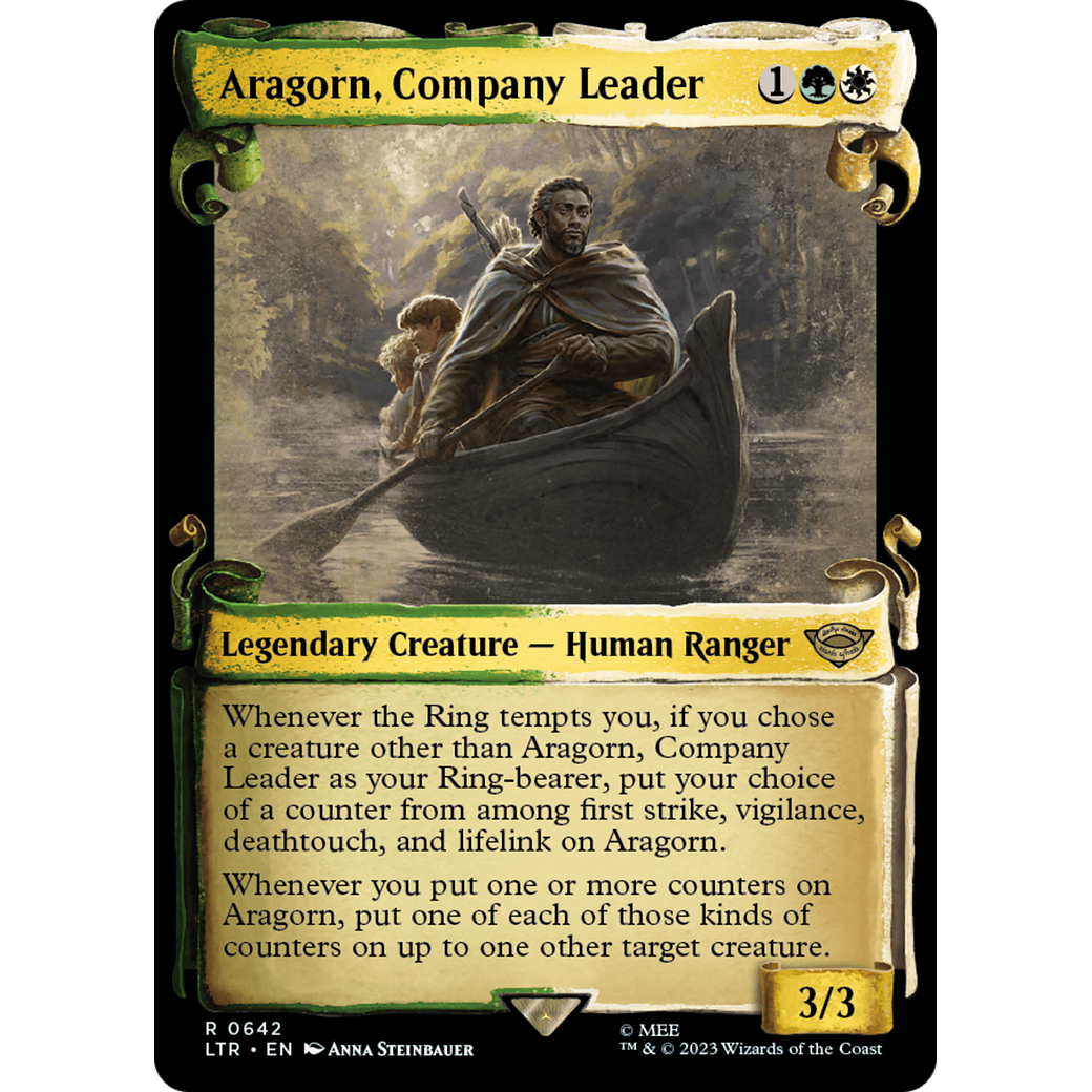 Aragorn, Company Leader (LTR-642) - The Lord of the Rings: Tales of Middle-earth: (Showcase)