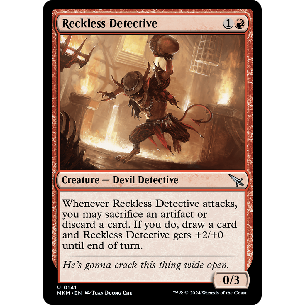 Reckless Detective (MKM-141) - Murders at Karlov Manor