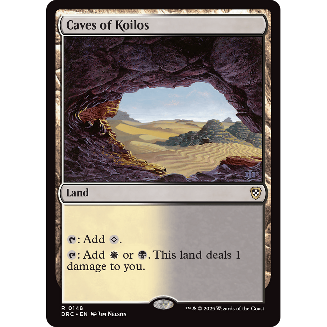 Caves of Koilos (DRC-148) - Commander: Aetherdrift Foil