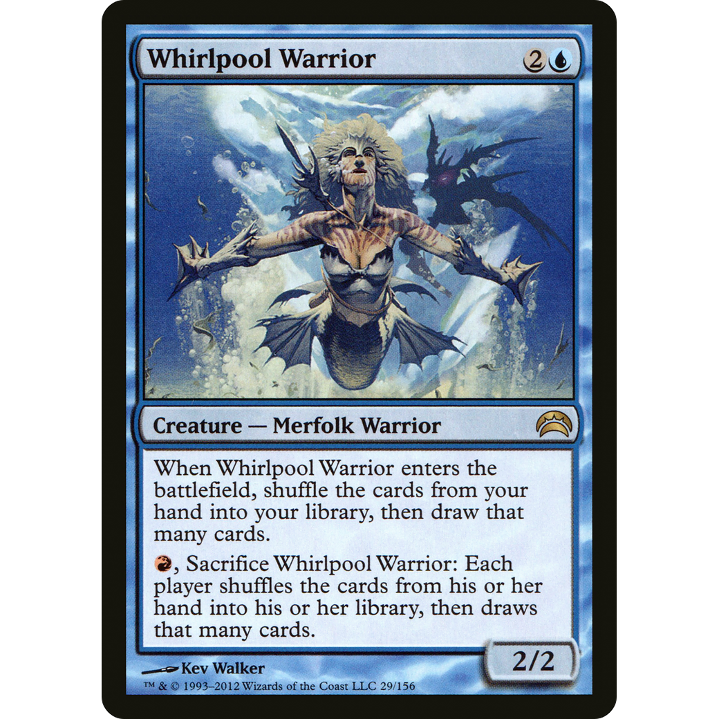 Whirlpool Warrior (PC2-029) - Planechase 2012 Foil
