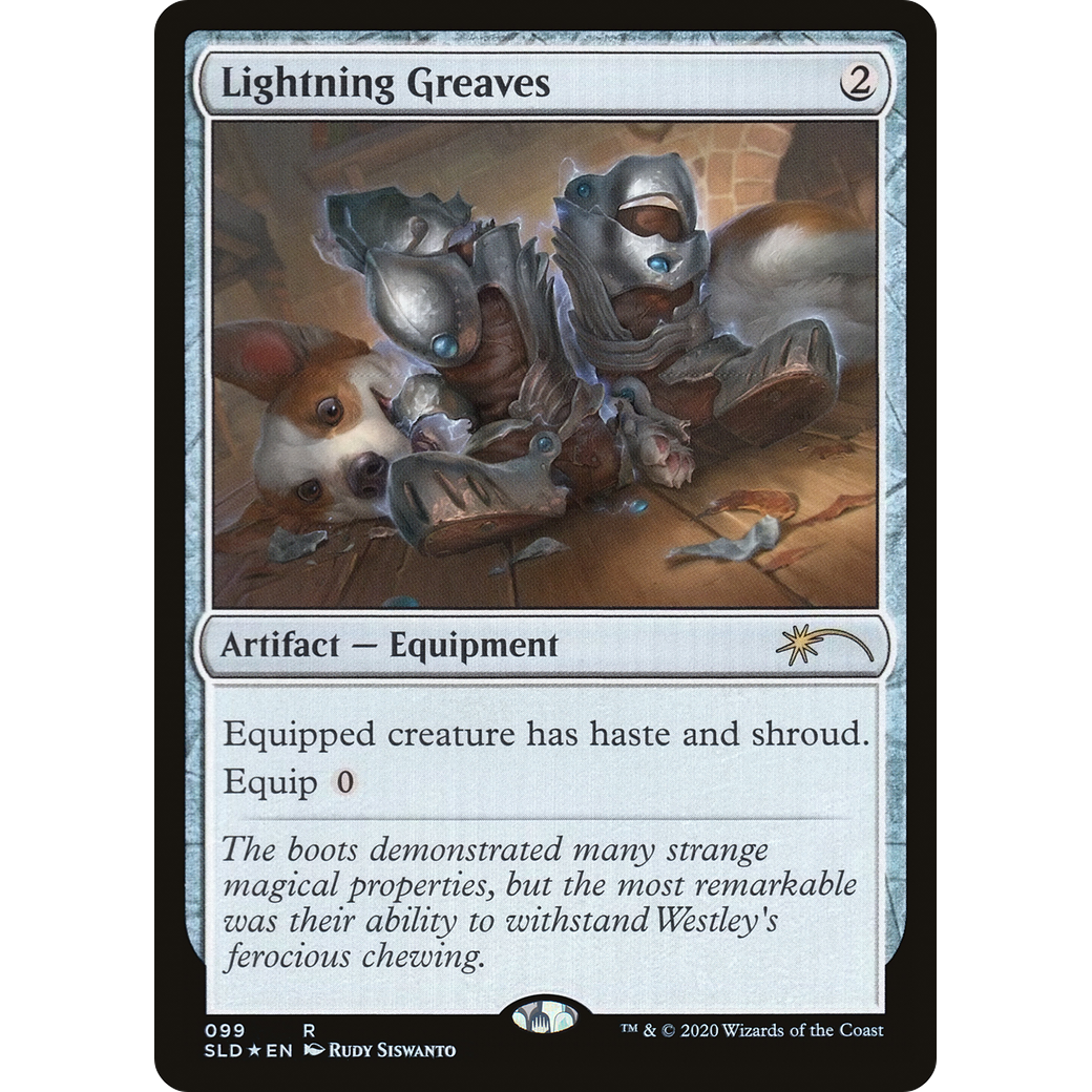 Lightning Greaves (099) (SLD-099) - Secret Lair Drop Foil