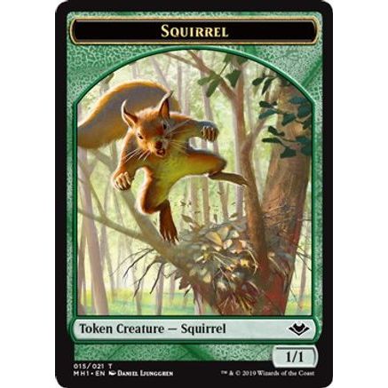 Squirrel Token (MH1-015) - Modern Horizons Foil