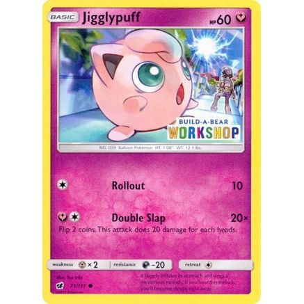 Jigglypuff - 71/111 (Build-A-Bear Workshop Exclusive) 71 - Miscellaneous Cards & Products