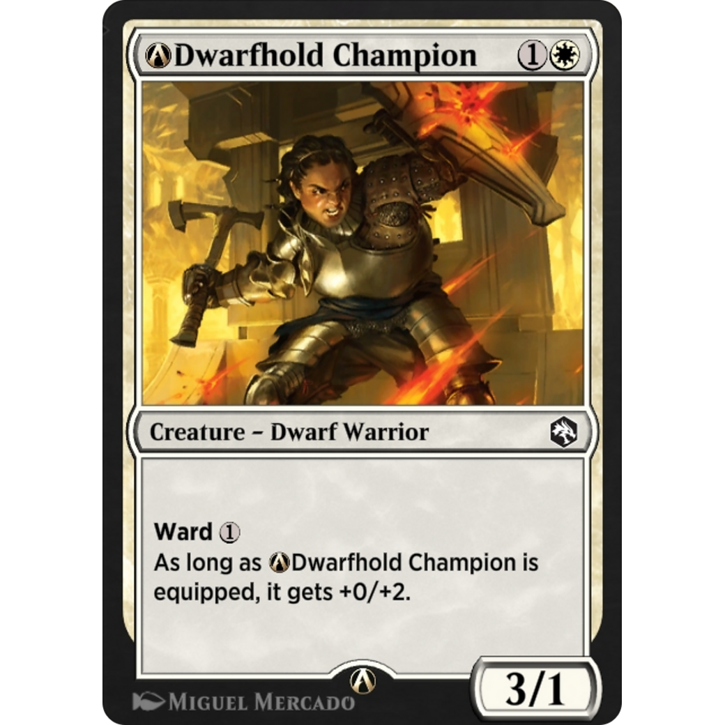 A-Dwarfhold Champion (AFR-A-14) - Adventures in the Forgotten Realms