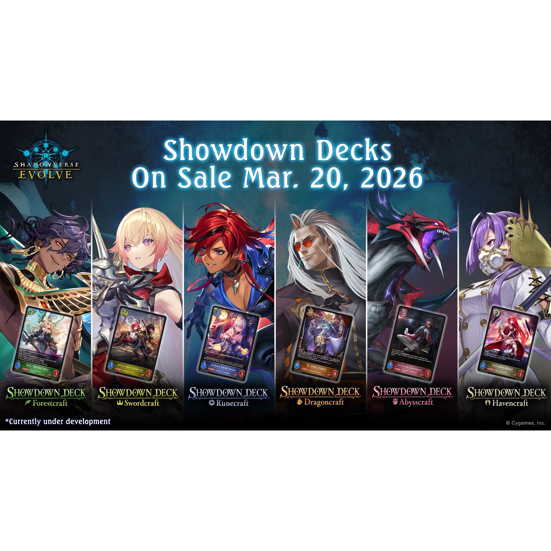 Shadowverse Evolve TCG: Showdown Deck