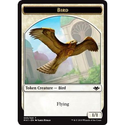 Bird // Bear Double-Sided Token (MH1-3 // 11) - Modern Horizons