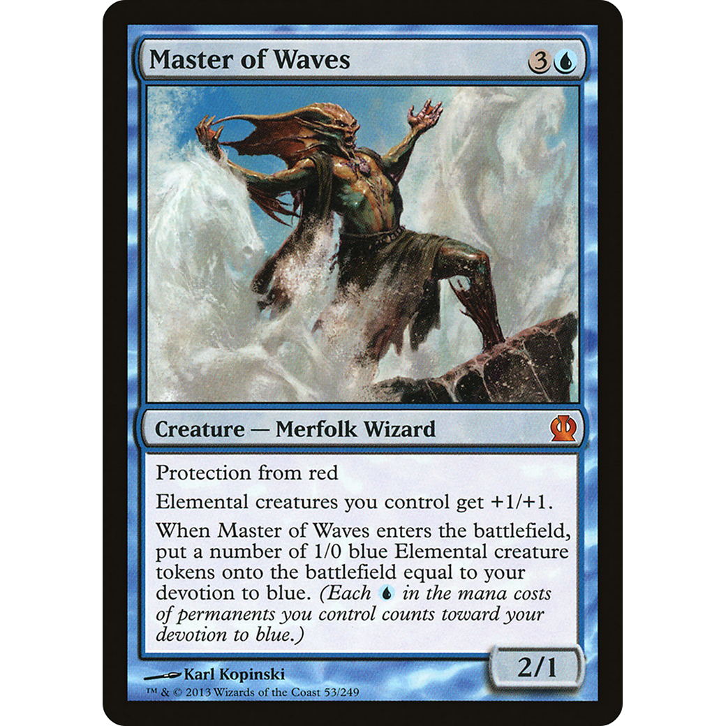 Master of Waves (THS-053) - Theros