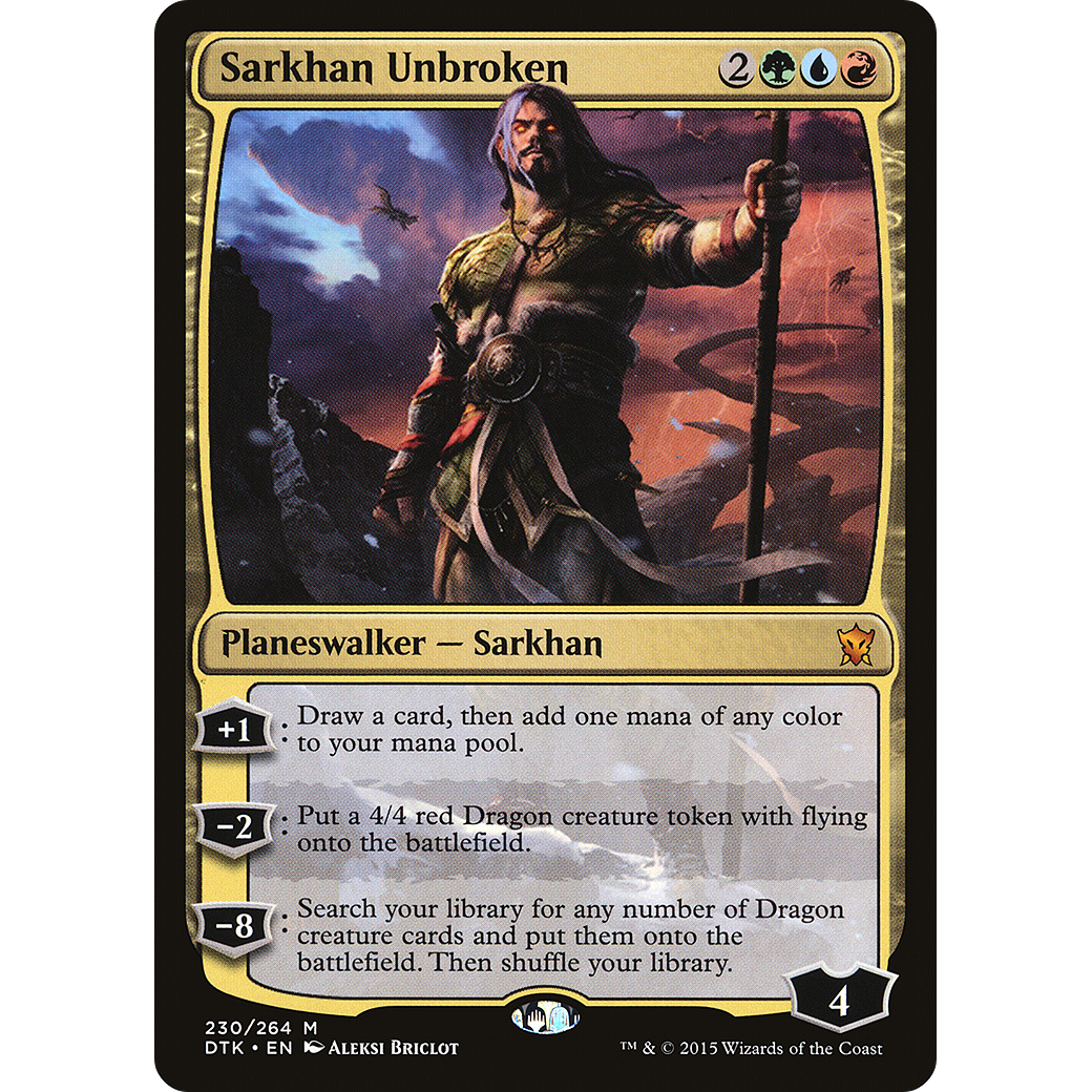 Sarkhan Unbroken (DTK-230) - Dragons of Tarkir