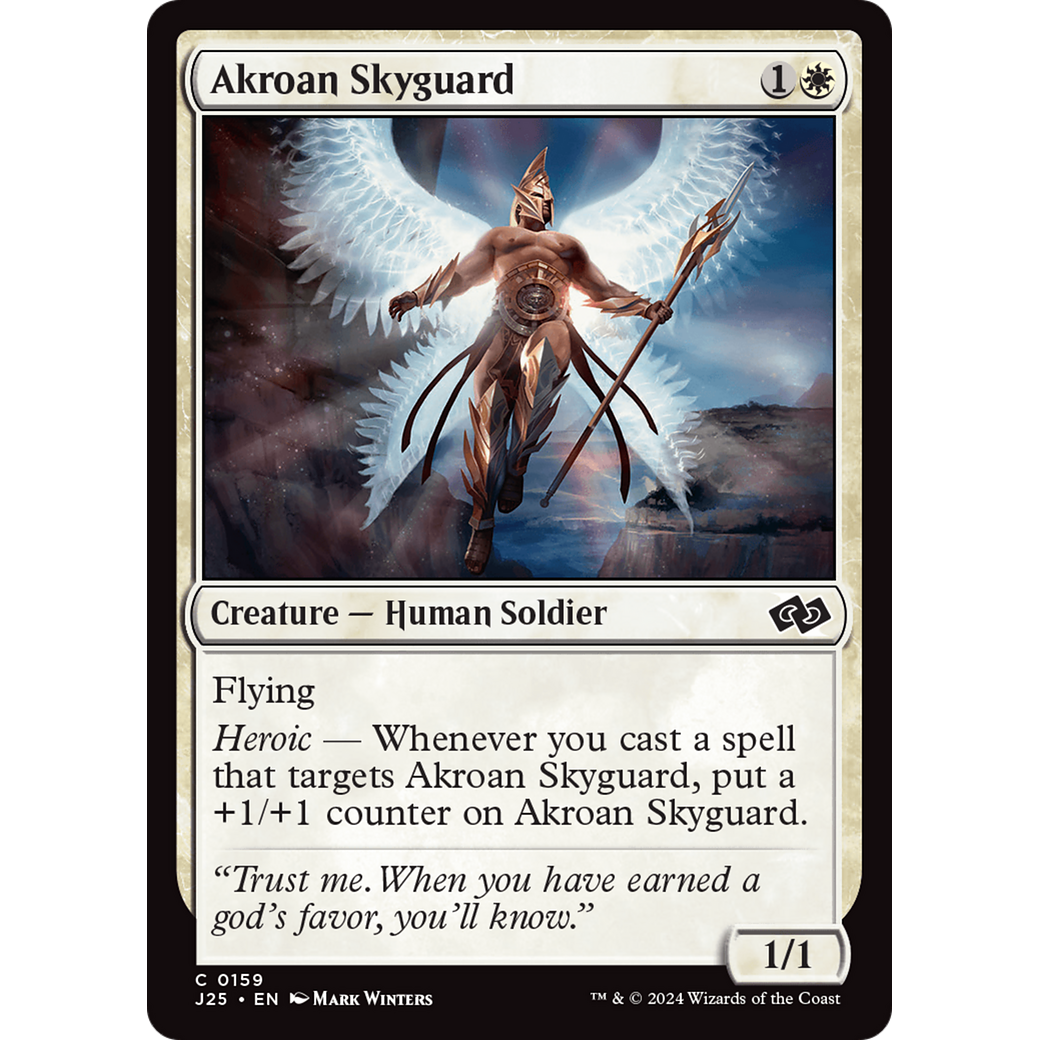 Akroan Skyguard (J25-159) - Foundations Jumpstart