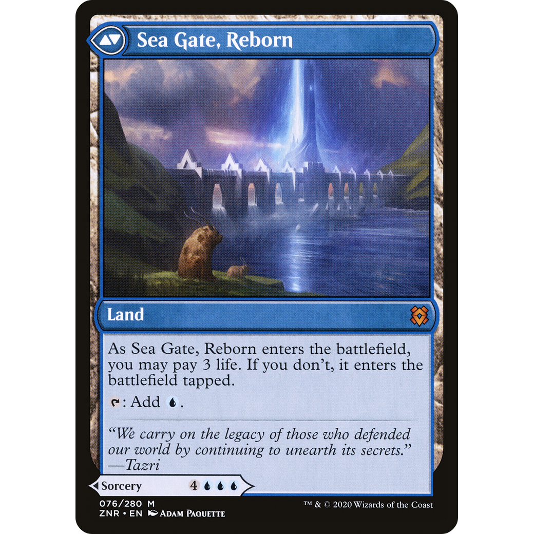 Sea Gate Restoration (ZNR-076) - Zendikar Rising