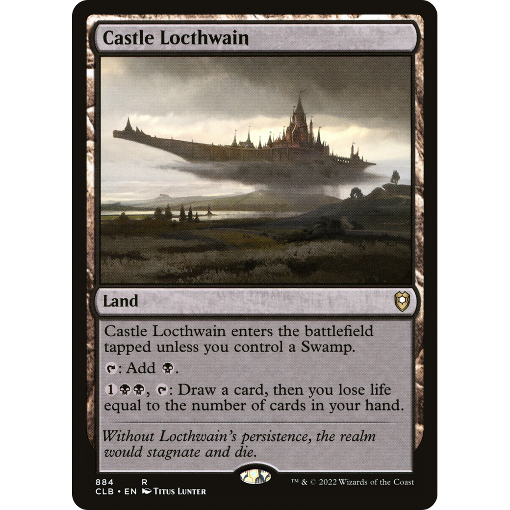 Castle Locthwain (CLB-884) - Commander Legends: Battle for Baldur's Gate