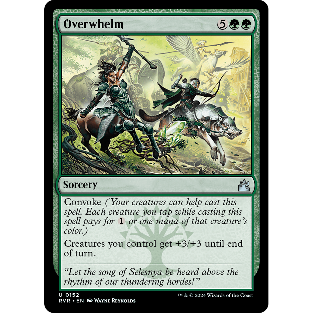Overwhelm (RVR-152) - Ravnica Remastered