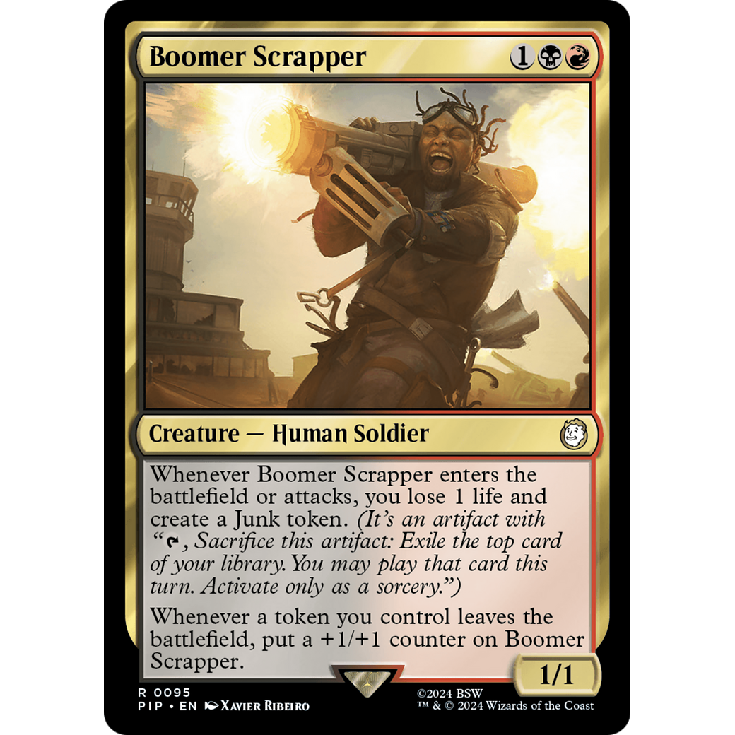 Boomer Scrapper (PIP-095) - Fallout Foil