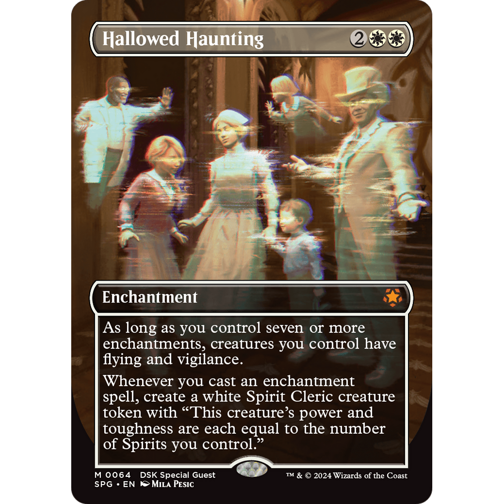Hallowed Haunting (Borderless) (SPG-064) - Special Guests (Borderless) Foil
