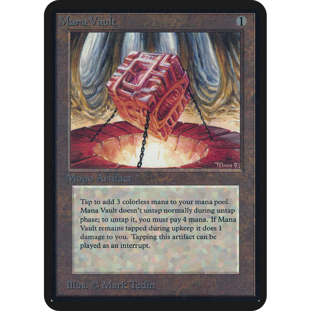 Mana Vault (LEA-) - Limited Edition Alpha
